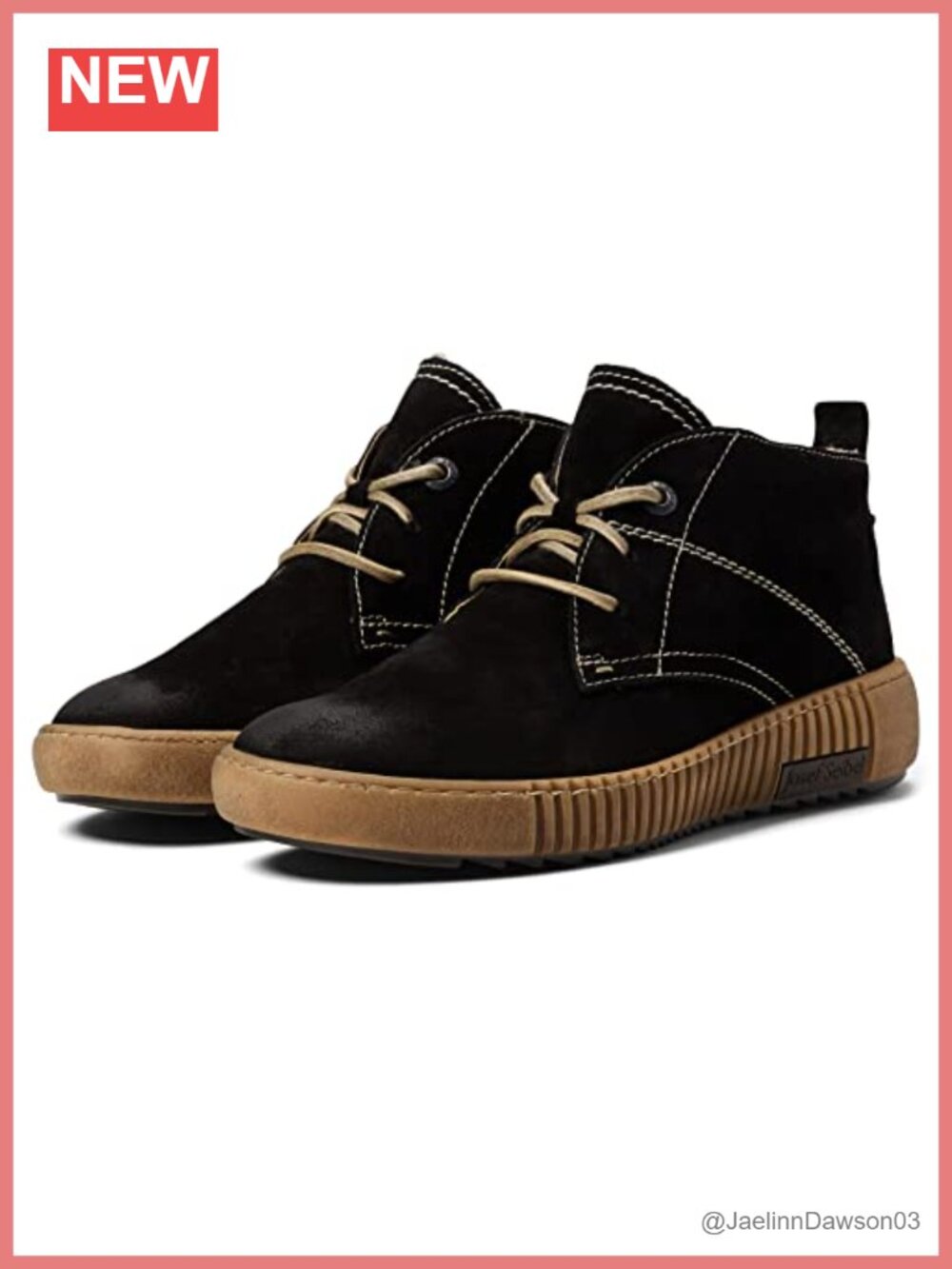 Leather Ankle Boots Lace-Up Chukka Buckle Booties Flat